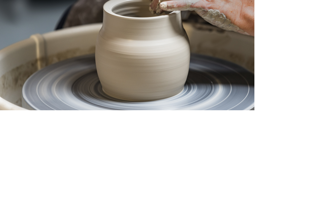 a potter at the wheel