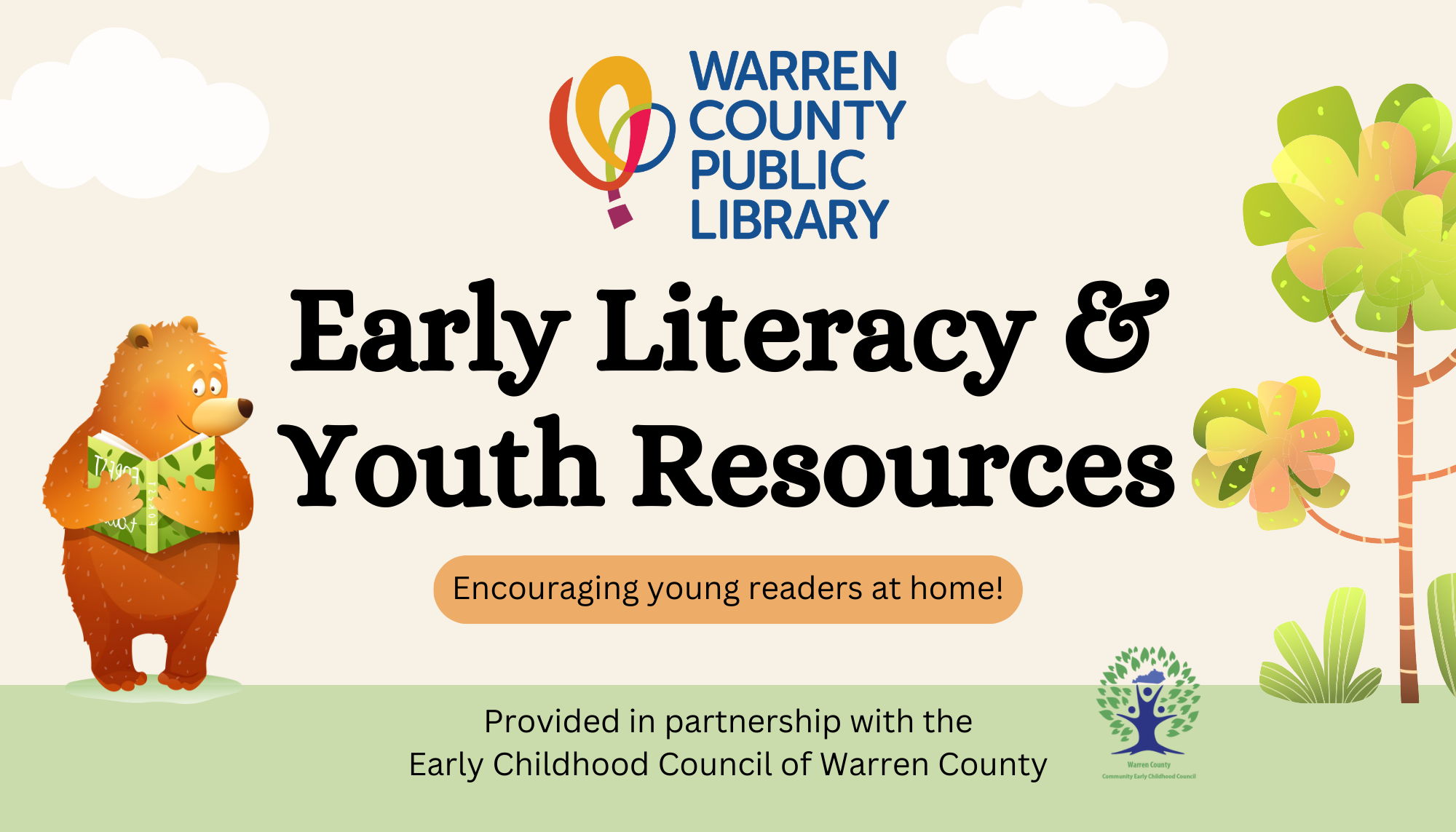Early Literacy & Youth Resources booklet cover
