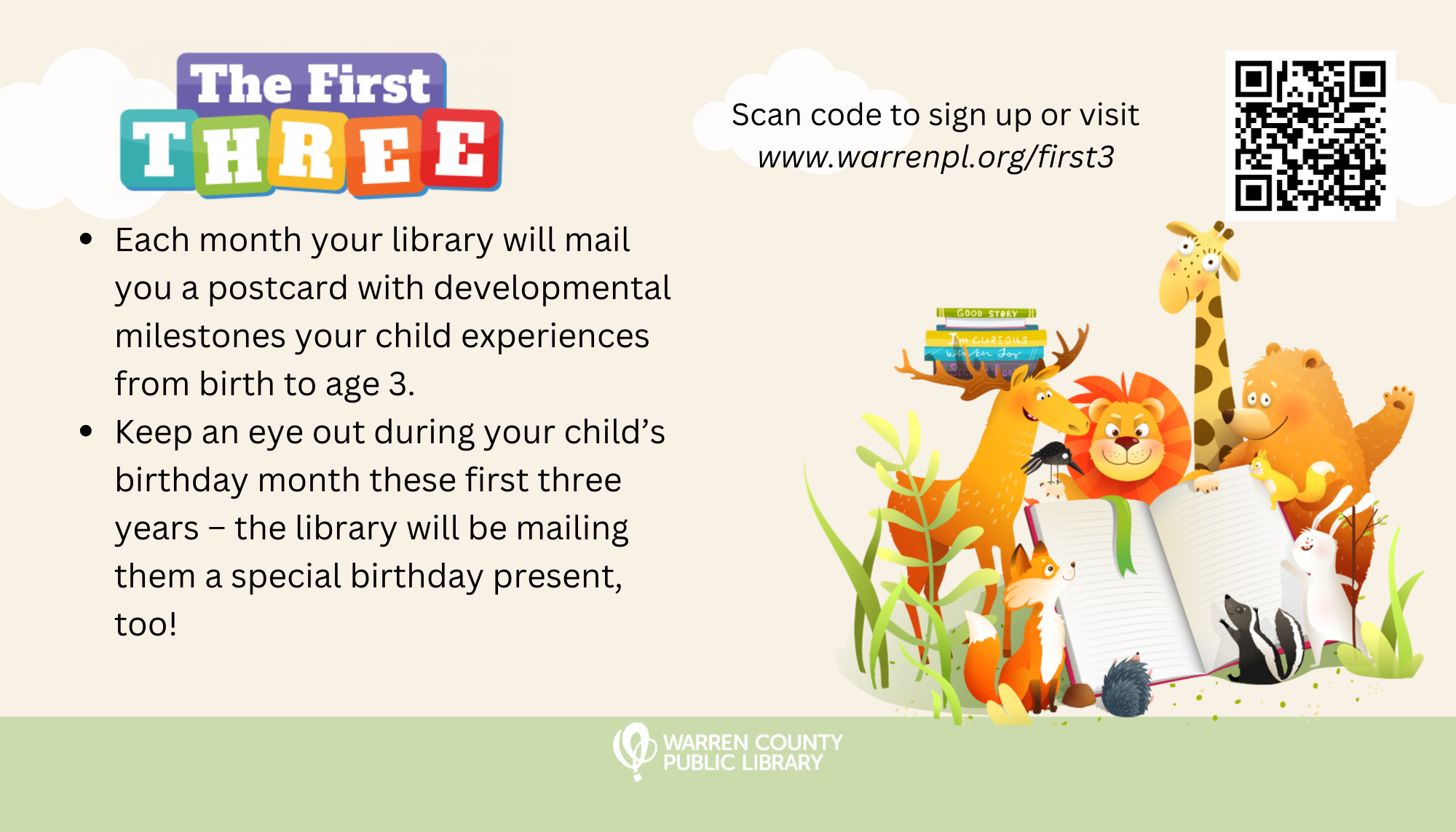 First Three information