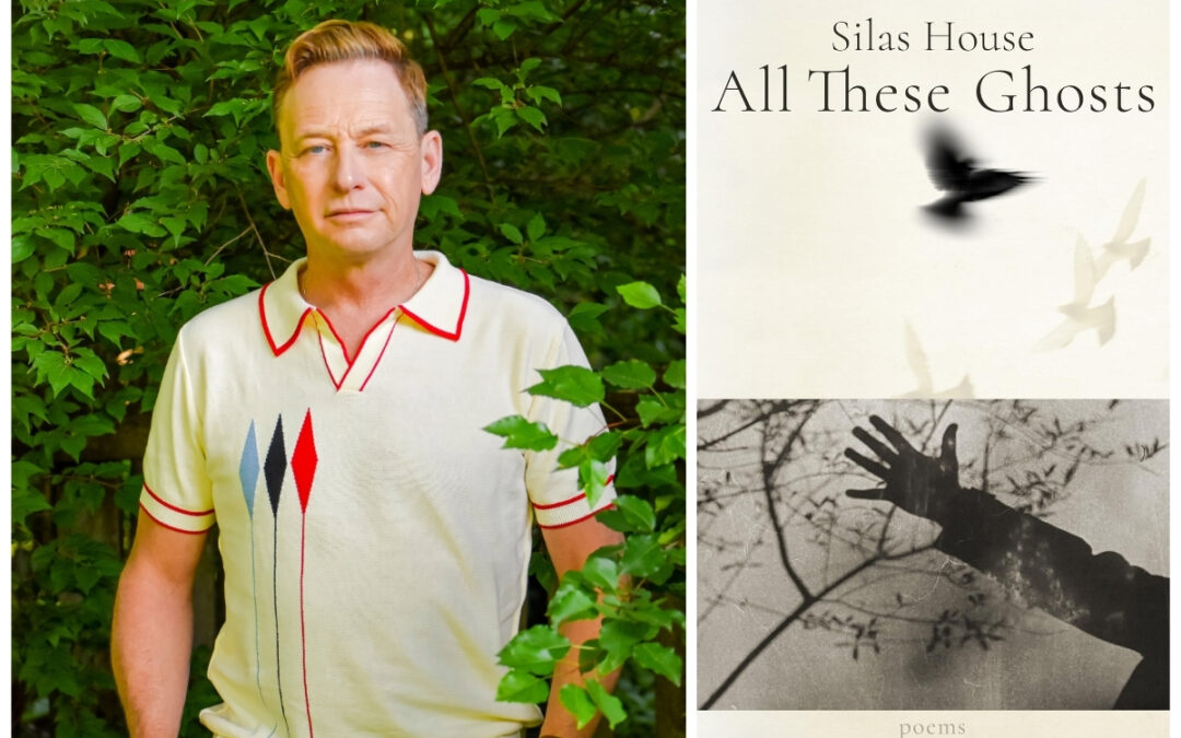 Photo of Silas House and book cover of All These Ghosts