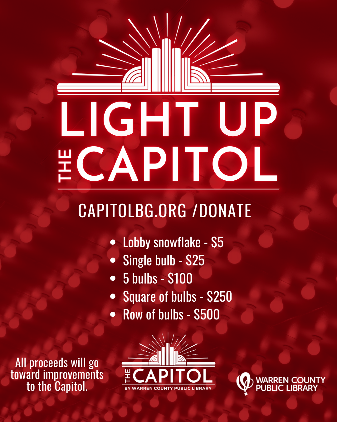 Light up the Capitol information 